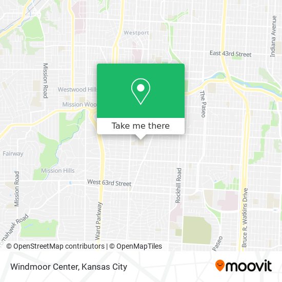 Mapa de Windmoor Center