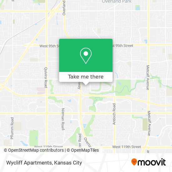 Wycliff Apartments map