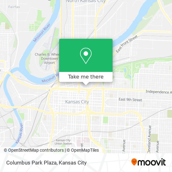 Columbus Park Plaza map