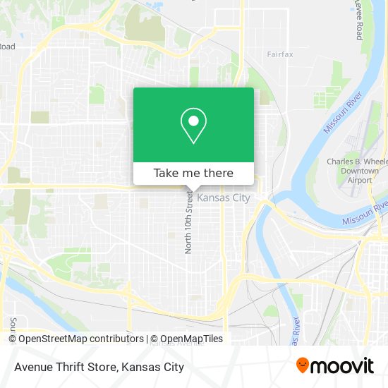 Mapa de Avenue Thrift Store