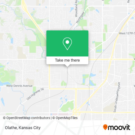 Olathe map