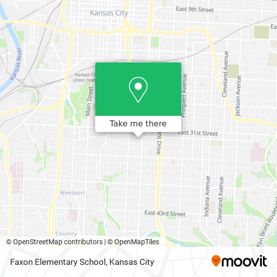 Mapa de Faxon Elementary School