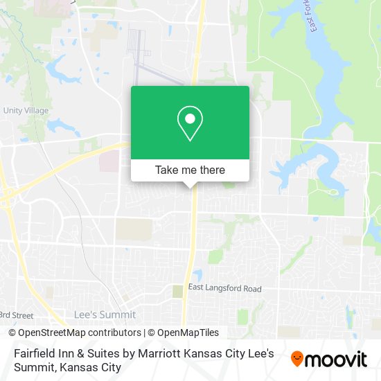 Fairfield Inn & Suites by Marriott Kansas City Lee's Summit map