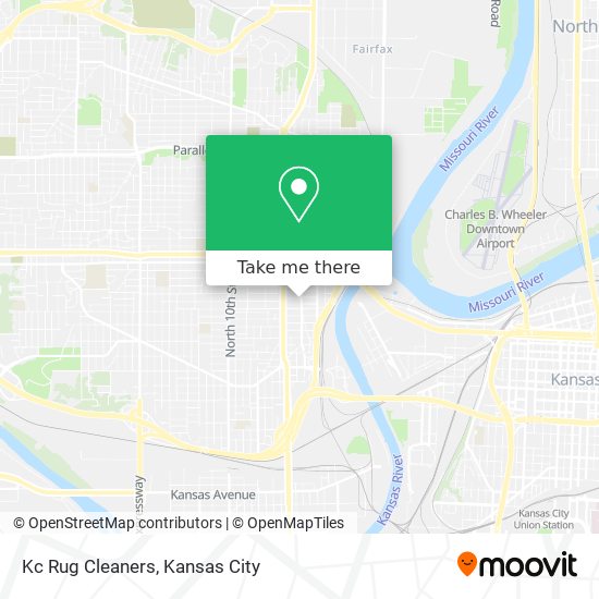 Kc Rug Cleaners map