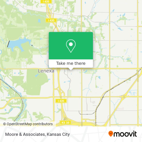 Moore & Associates map