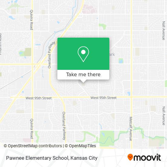 Pawnee Elementary School map