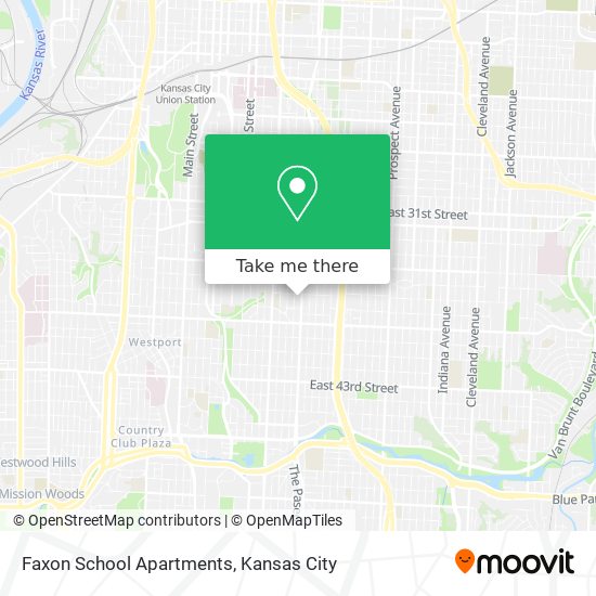 Mapa de Faxon School Apartments