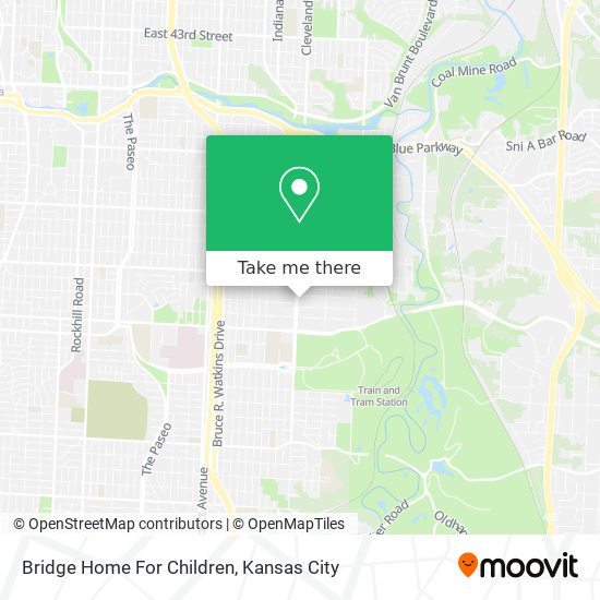 Bridge Home For Children map