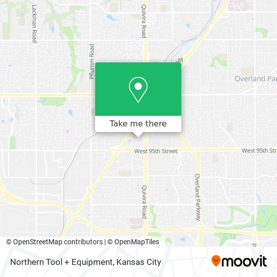 Northern Tool + Equipment map