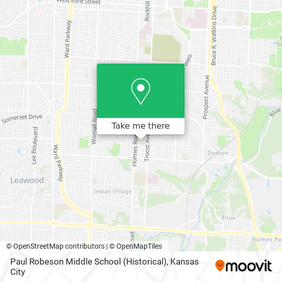 Mapa de Paul Robeson Middle School (Historical)