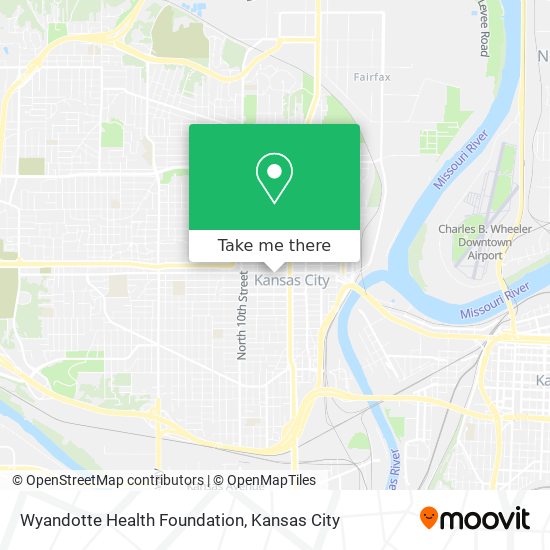 Mapa de Wyandotte Health Foundation