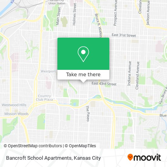 Bancroft School Apartments map