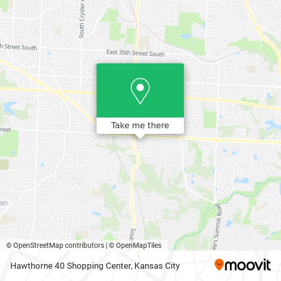 Hawthorne 40 Shopping Center map