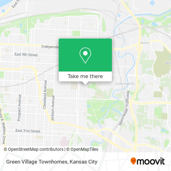 Mapa de Green Village Townhomes