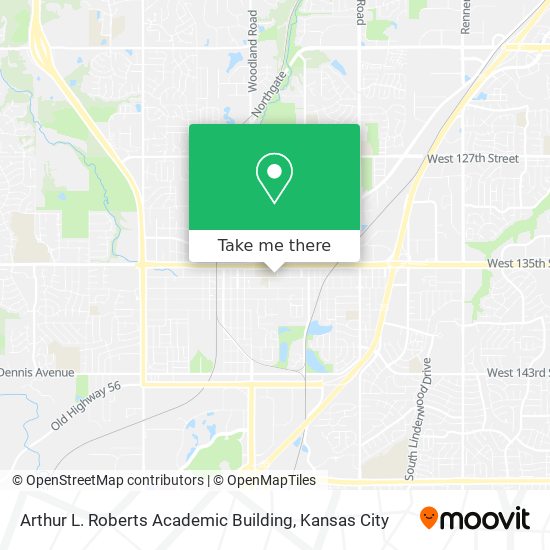 Arthur L. Roberts Academic Building map