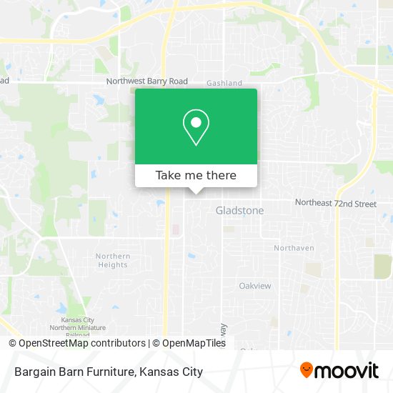 Bargain Barn Furniture map