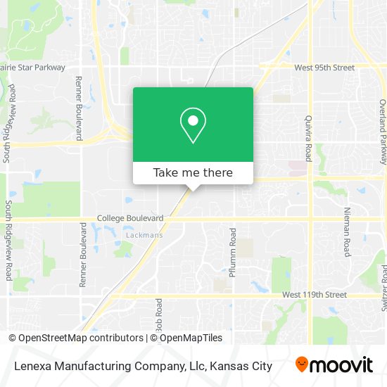 Lenexa Manufacturing Company, Llc map