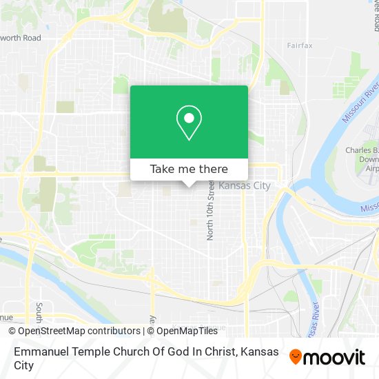 Mapa de Emmanuel Temple Church Of God In Christ