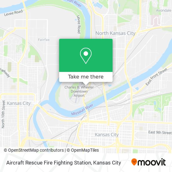 Aircraft Rescue Fire Fighting Station map