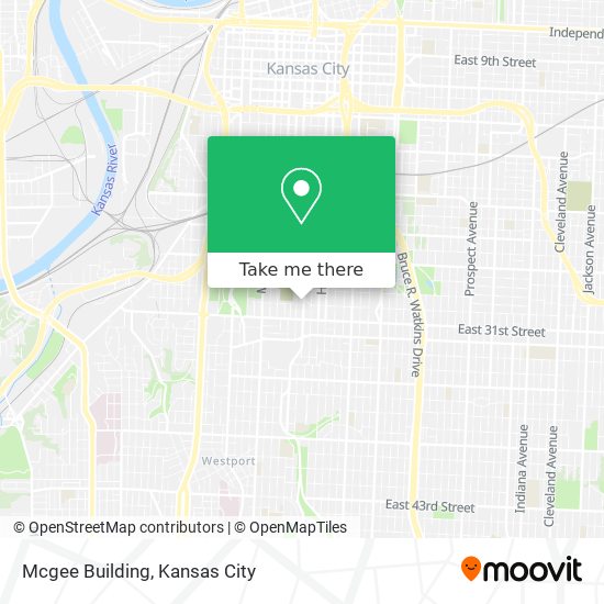 Mcgee Building map