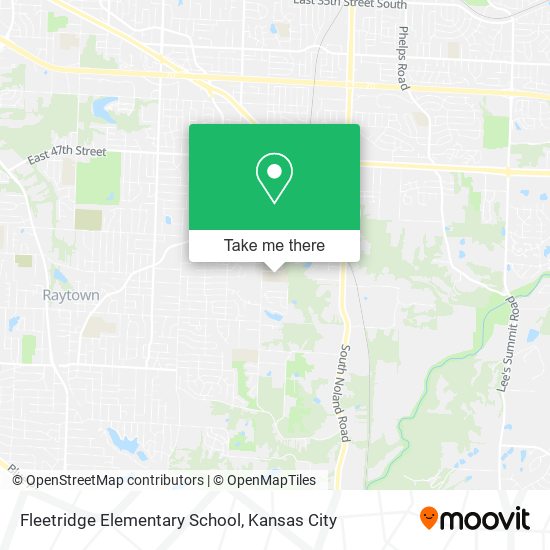 Mapa de Fleetridge Elementary School