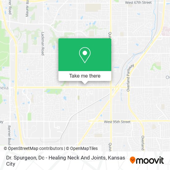 Dr. Spurgeon, Dc - Healing Neck And Joints map