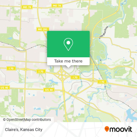 Mapa de Claire's