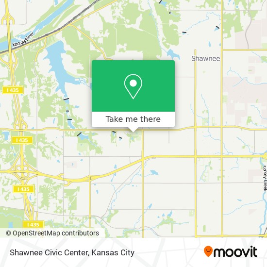 Mapa de Shawnee Civic Center