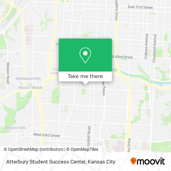 Atterbury Student Success Center map