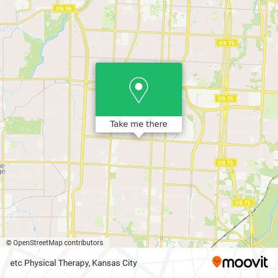 etc Physical Therapy map