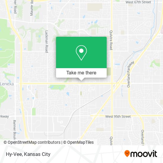 Hy-Vee map