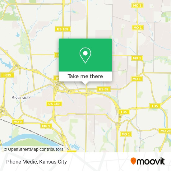 Phone Medic map