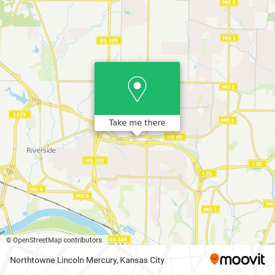 Mapa de Northtowne Lincoln Mercury