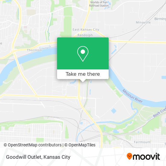 Goodwill Outlet map
