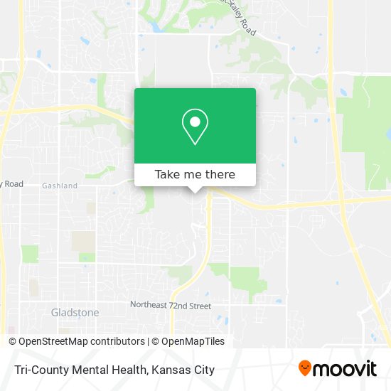 Mapa de Tri-County Mental Health