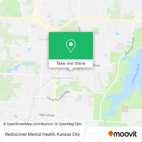 Mapa de Rediscover Mental Health