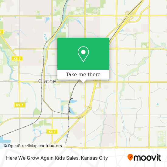 Here We Grow Again Kids Sales map