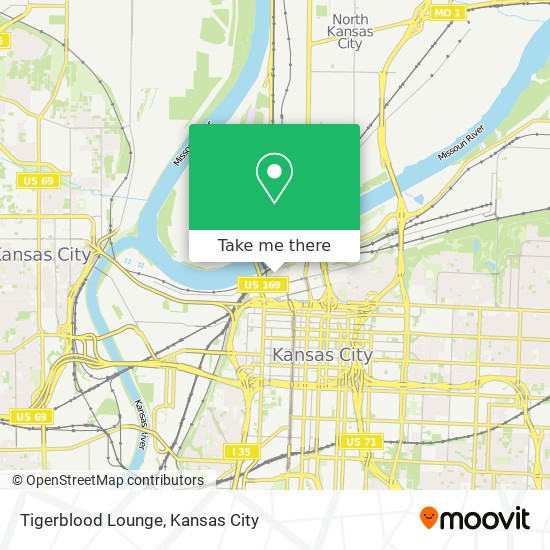 Tigerblood Lounge map