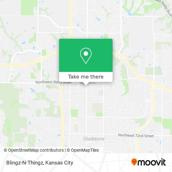 Blingz-N-Thingz map
