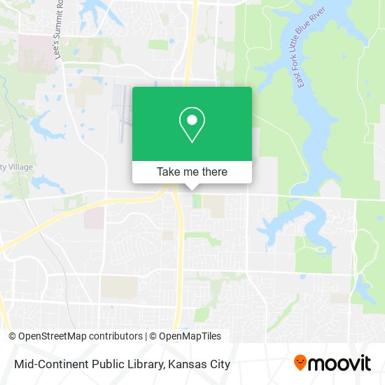 Mapa de Mid-Continent Public Library