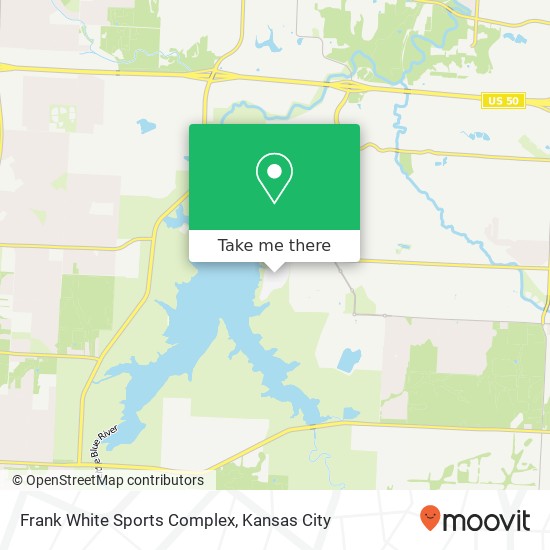 Frank White Sports Complex map