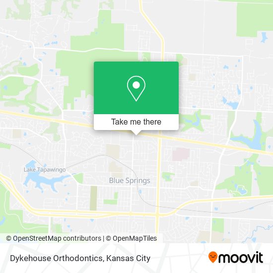 Dykehouse Orthodontics map