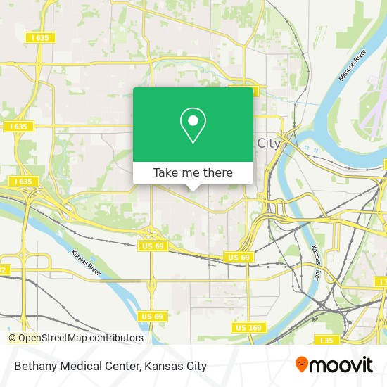 Bethany Medical Center map