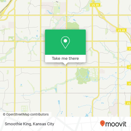 Mapa de Smoothie King