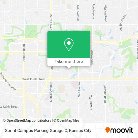 Mapa de Sprint Campus Parking Garage C