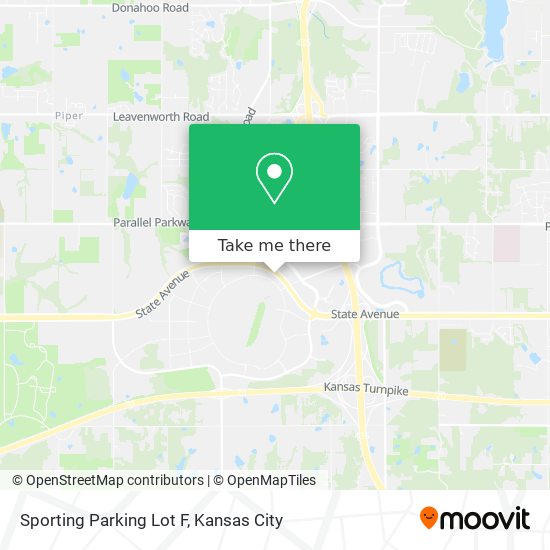 Sporting Parking Lot F map