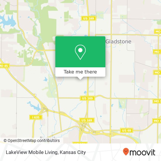LakeView Mobile Living map