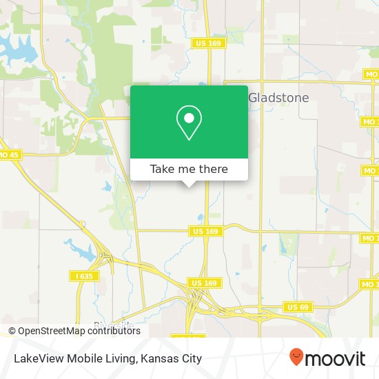 Mapa de LakeView Mobile Living