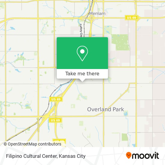 Filipino Cultural Center map