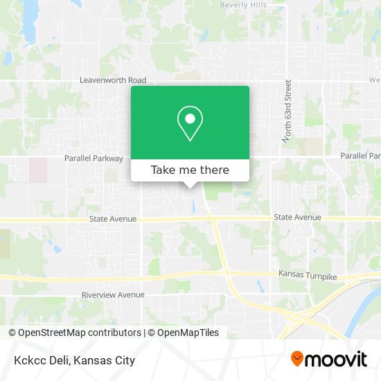 Kckcc Deli map